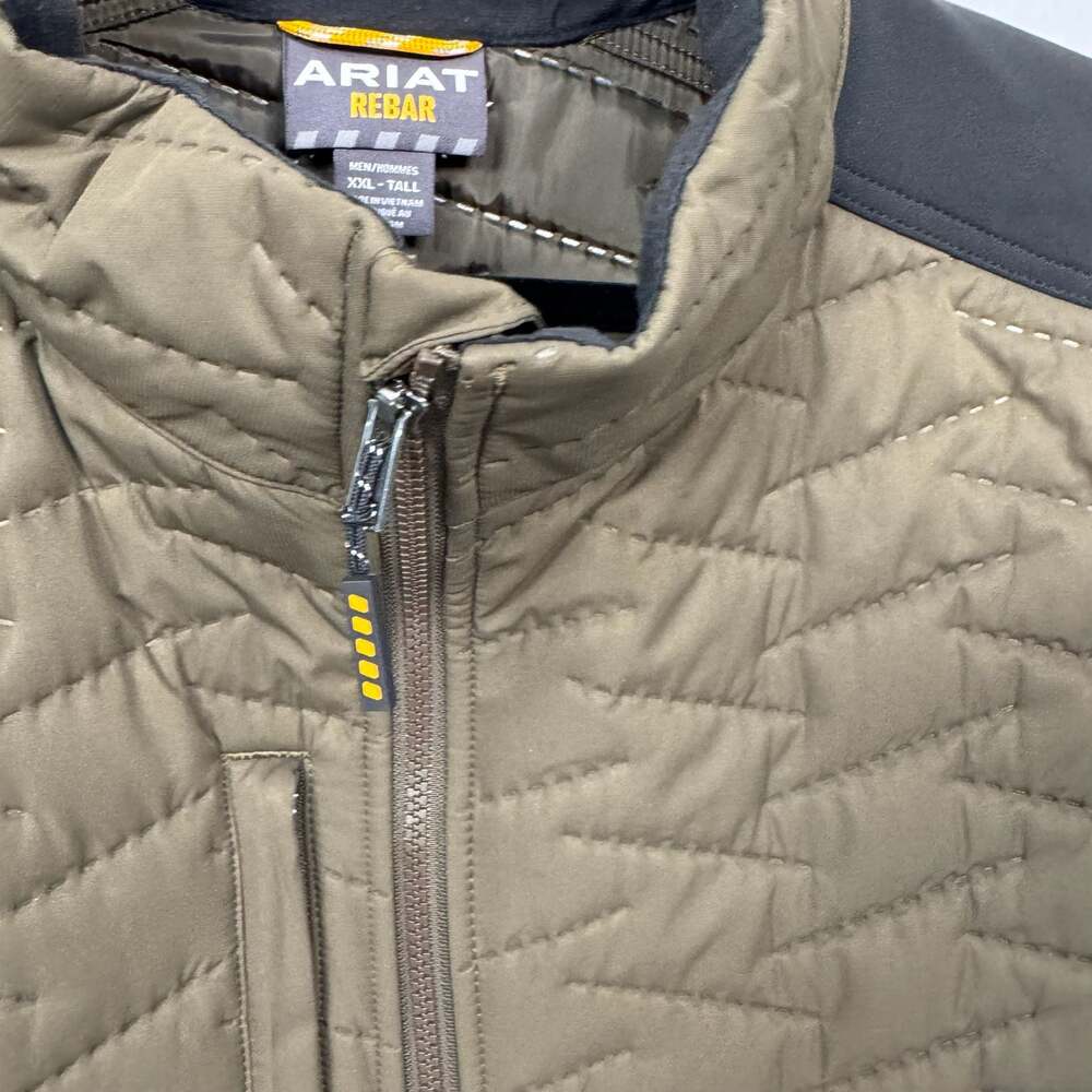 Ariat Rebar Cloud 9 Insulated Vest in Wren XXL-Tall - Picture 3 of 8